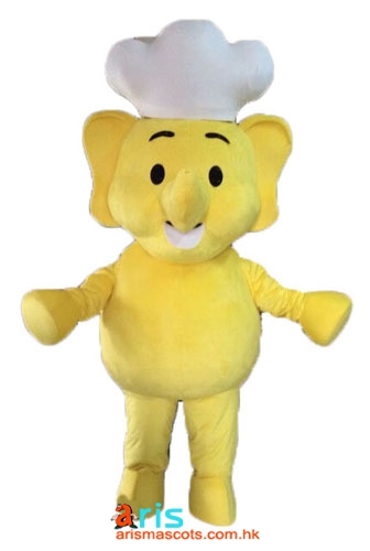 Elephant Mascot costume Cartoon Mascot Costumes for Kids Birthday Party ...