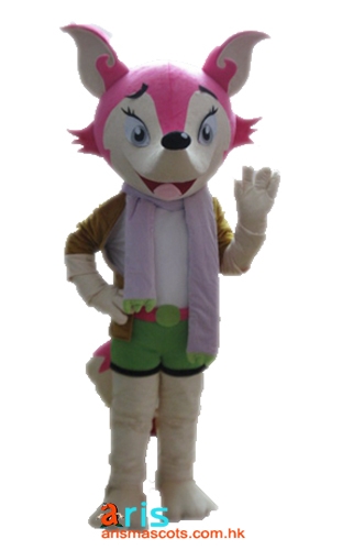 Fancy Fox Mascot Costume For Party Carnival Outfit Deguisement Mascotte ...