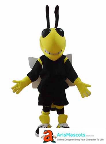 Lovely Honey Bee Costume Full Body Mascot Plush Suit Adult Size Fancy ...