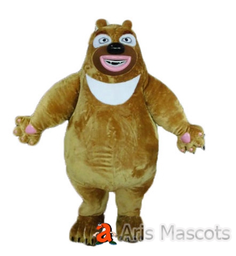 Cheap Custom Mascot Costumes Giant Bear Adult Costume-Cartoon Character  Mascots for Sale