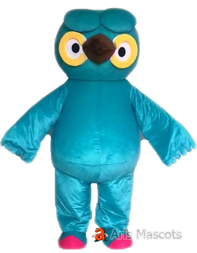 Lovely Owl Mascot Costume Full Body Adult Size Fancy Dress Birds ...